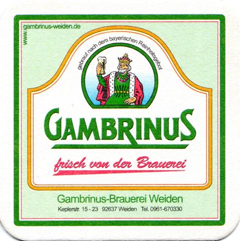 weiden wen-by gambrinus quad 2a (185-gambrinus-hg grn) 